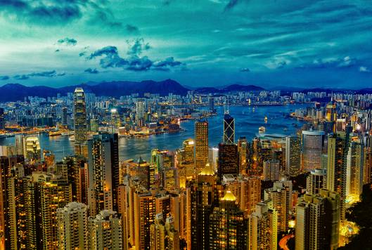 维多利亚港“世界三大夜景”之一