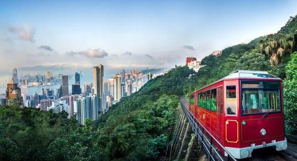 太平山顶香港岛的最高峰