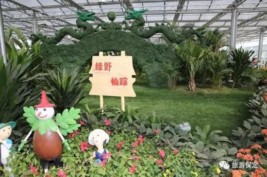 冀康现代休闲农庄内“绿野仙踪”大型景观