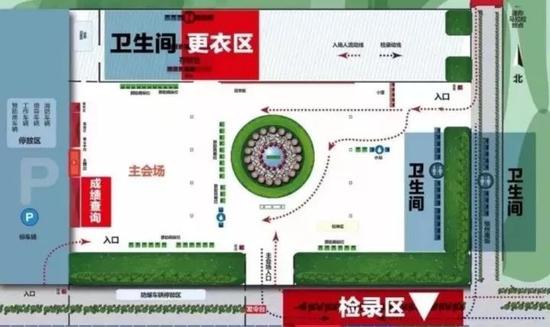 石马现场布局