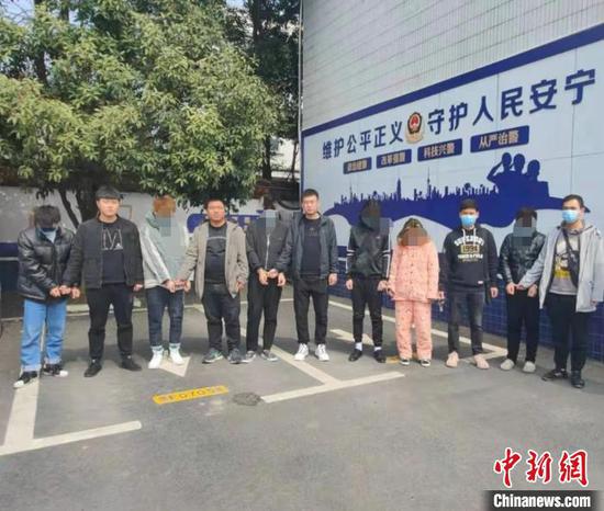犯罪嫌疑人被警方抓获。衡水市公安局 供图