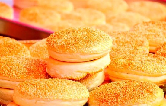 压缩馍。 本报资料图片