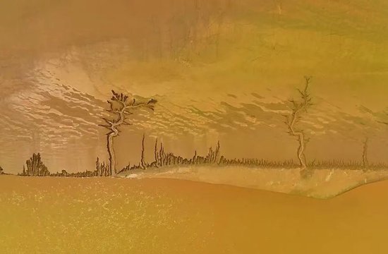 开封黄河岸纹路