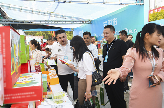 河南省文化和旅游厅选派驻村“第一书记”谢顺携对口帮扶合作企业参展