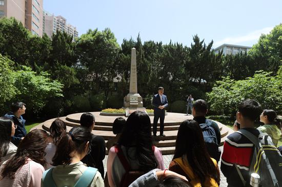 上海交通大学的一堂实景思政课