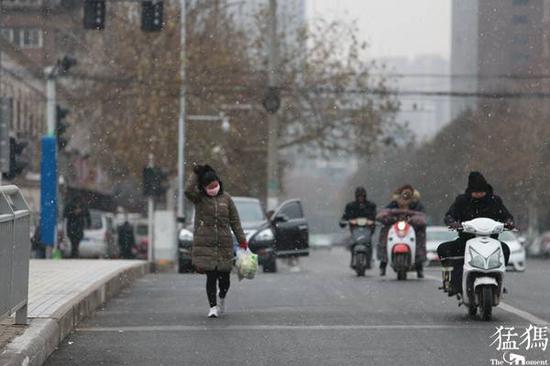 大风雨雪降温在豫轮番“上演” 年末冷空气“冲业绩”忙