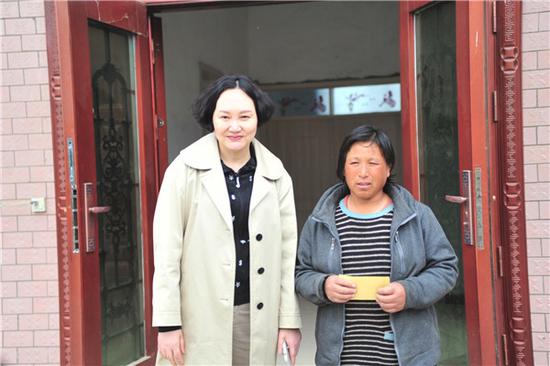 省文联主席、党组副书记邵丽慰问孙迁村村民