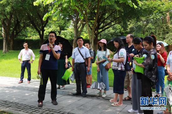 推介会现场。新华网发
