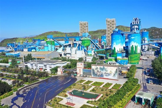 环保绩效A级企业—河南孟电集团水泥有限公司全景。