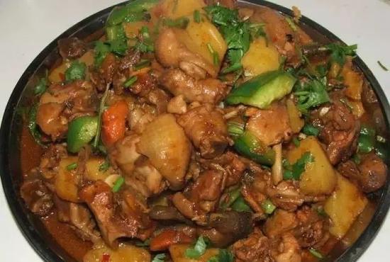 扶溝汴崗的大盆雞