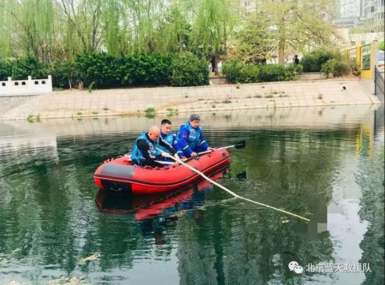 北京蓝天救援队 供图
