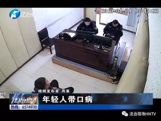 由于认错态度较好，男子被处以10天的行政拘留。