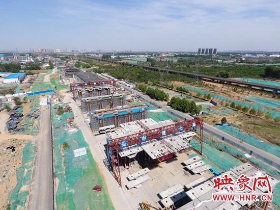 南四環(huán)工程現(xiàn)場(chǎng)