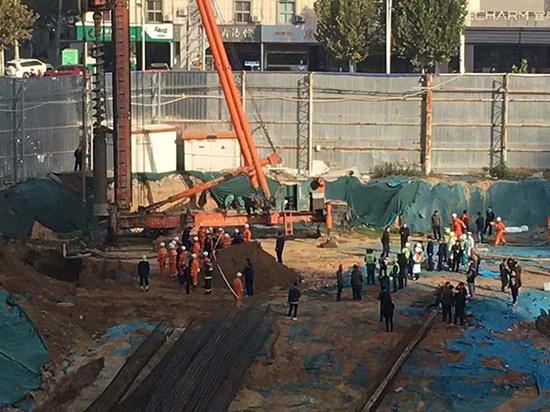 救援現(xiàn)場&nbsp; &nbsp;來源：相關(guān)人士