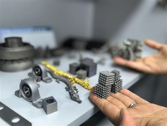 新乡学院3D打印产品。
