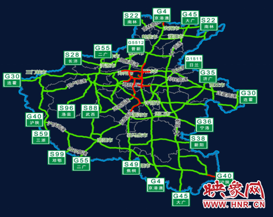 “春運”期間全省高速易擁堵路段預測