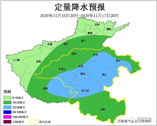 河南今夜到明天部分地区有中度霾 未来淮河以北有中到大雨