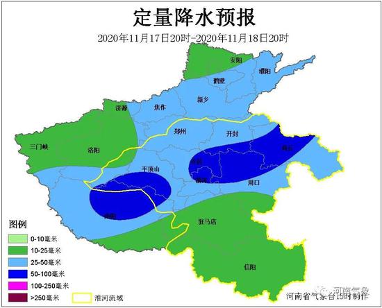 河南今夜到明天部分地区有中度霾 未来淮河以北有中到大雨