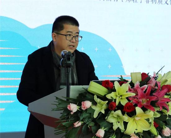 文化和旅游部研培计划咨询专家赵罡在开幕式上致辞