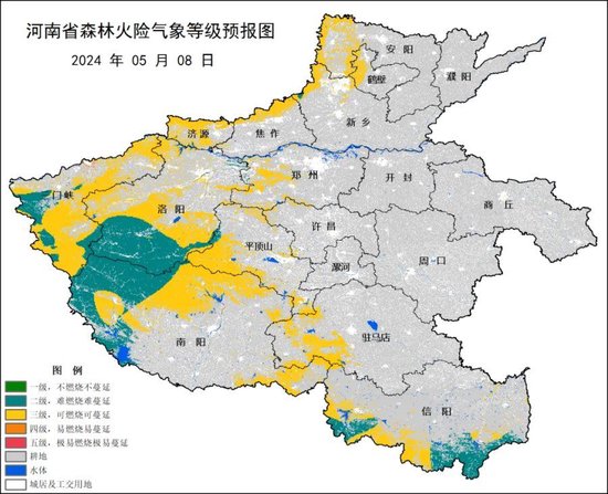 河南本周偶有降水来扰，中后段多地森林火险气象等级较高