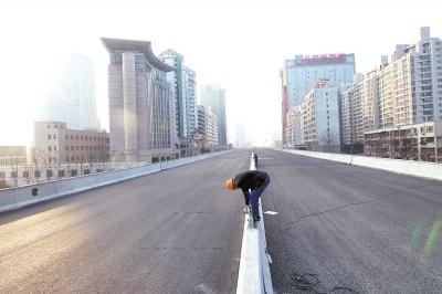 郑州南阳路以东农业路高架 预计春节前实现试通车
