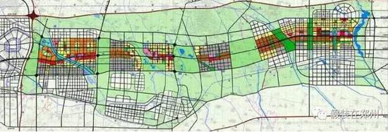 郑汴产业带分布