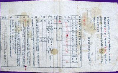 80年前的初中生寒假通知书