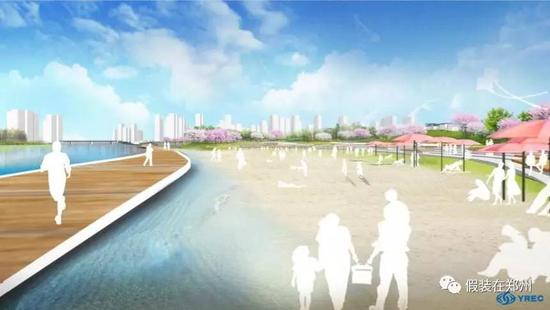“假日浴场”效果图