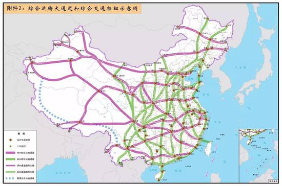 中转服务等综合服务功能,打造通达全球,衔接高效,功能完善的交通中枢