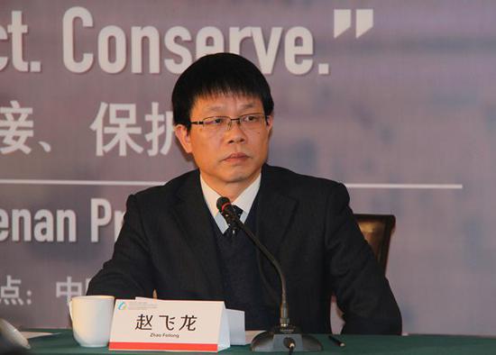 洛阳市委宣传部常务副部长赵飞龙(张书栋 摄)