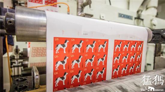 狗年生肖邮票曝光 由设计过三套人民币的艺术