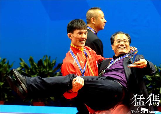 全运会散打赛场河南收获三枚金牌