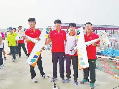 安阳籍航模运动员获得团体金牌