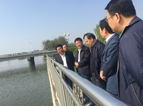 省水利厅武建新副厅长带队督导南阳市水利重点