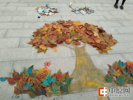 一笔一画,画出一个秋天的童话。
