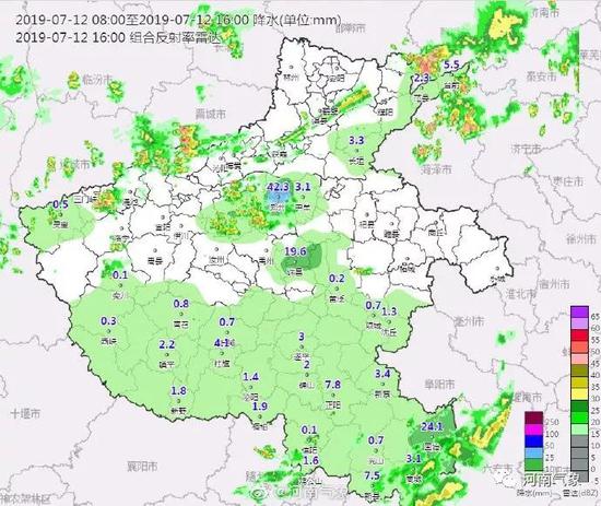 陣性降雨伴隨短時強對流天氣的激情表演