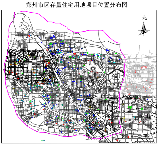 郑州公布790个存量住宅项目，总用地3118.12公顷