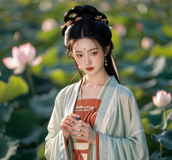 (图为AI生成的鱼玄机)