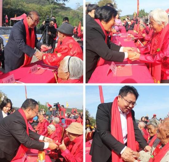 弘扬孝道文化 竹林长寿山第八届重阳节孝老敬亲活动举行 弘扬孝道文化 竹林长寿山第八届重阳节孝老敬亲活动举行