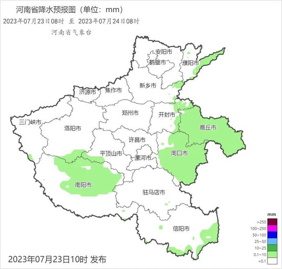 河南中西部、西北部局部37℃以上，本周雨水频繁，注意防范！