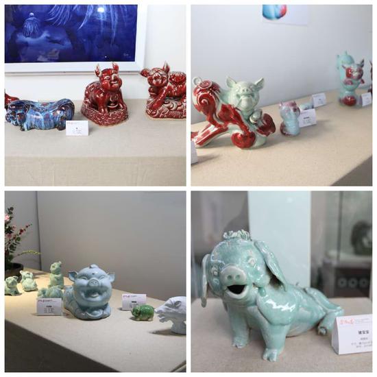 部分参展作品