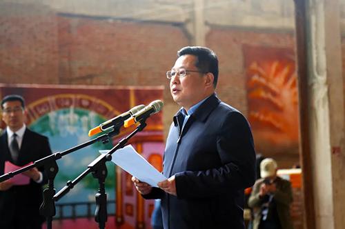 永城市委书记李中华致欢迎词