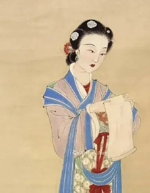 (画作中的薛涛)