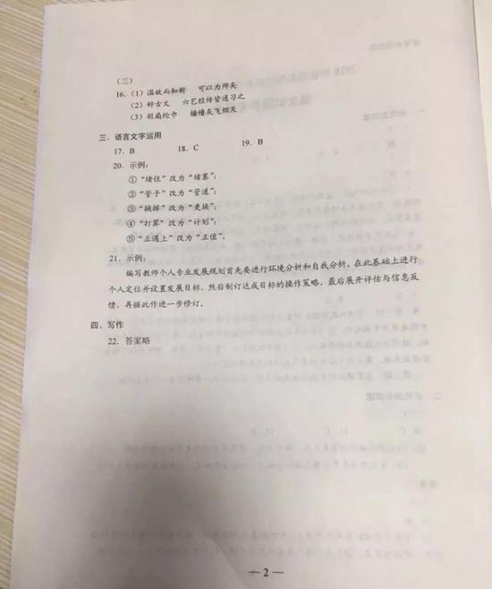 数学(文科)