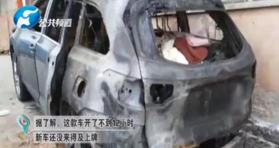 一輛剛買的新車