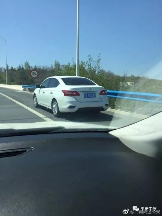 （在鄭少高速、機西高速違法占用應急車道車輛曝光）