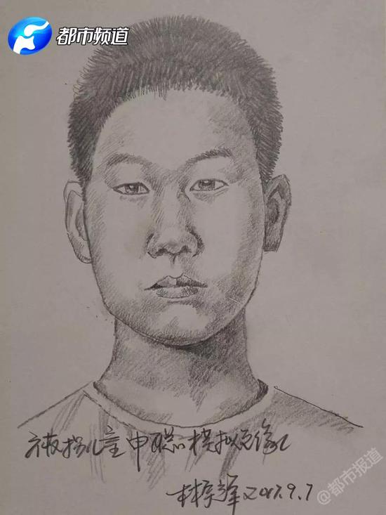 (申聪13周岁模拟画像)