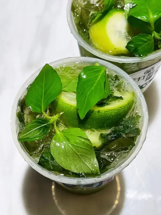 荆芥柠檬茶
