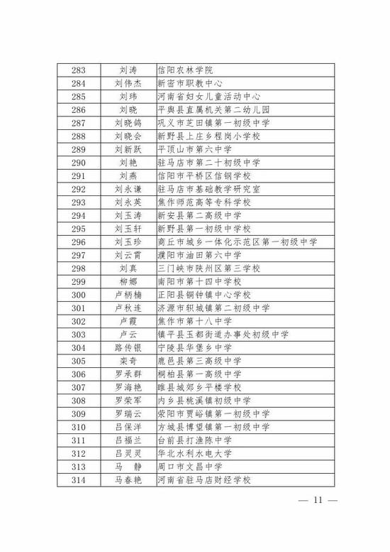 河南优秀教师等名单28日公示 涉及1410人、100个集体