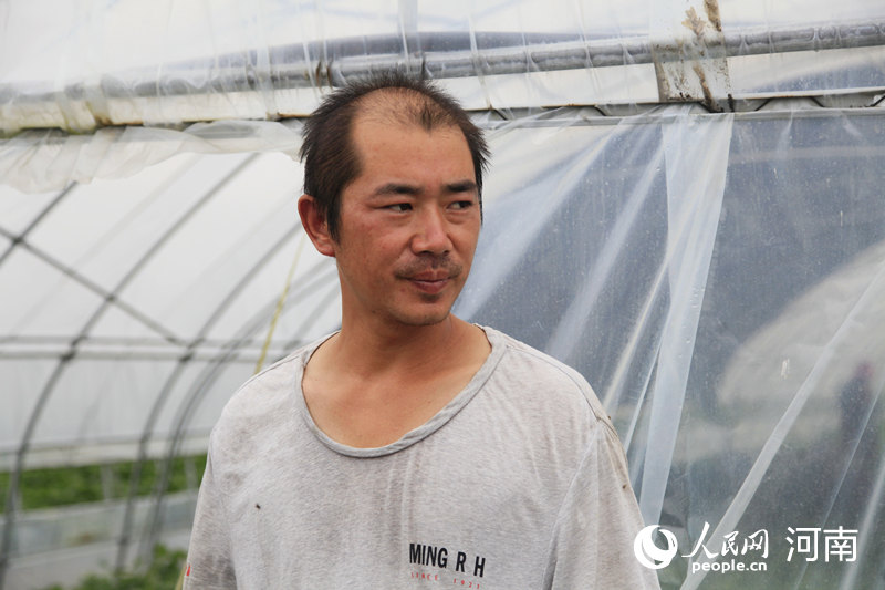 茶庵乡南肖庄村村民刘耿 田博文摄